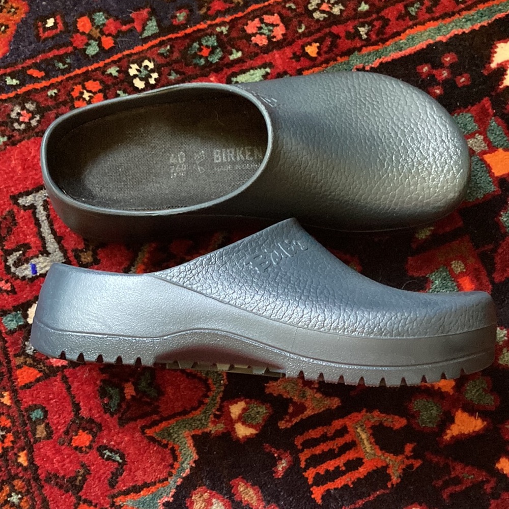 Birkenstock Super Birki Garden Clogs Navy 40